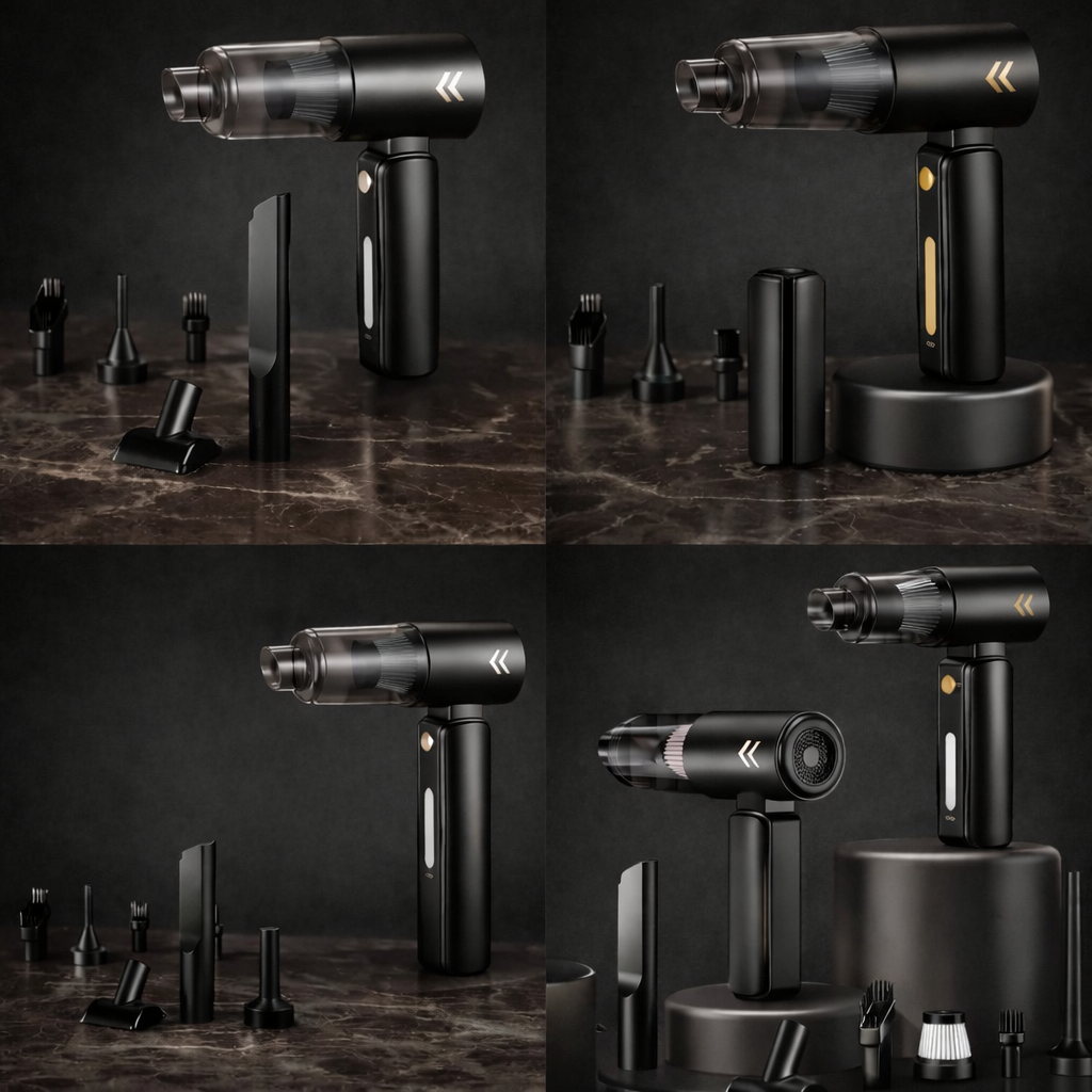 Kraftig Håndstøvsuger Til Bil