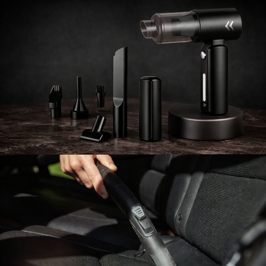 Kraftig Håndstøvsuger Til Bil